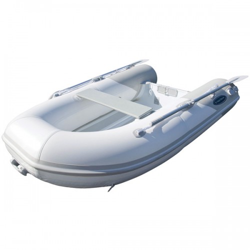 RIB-275 Aluminum Hull Inflatable Boat, White, Length: 8'6"