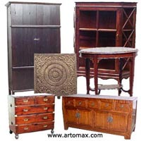 Asian style authentic antique furniture