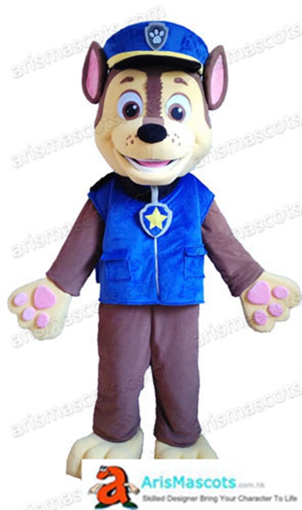 adult size paw patrol chase  mascot character