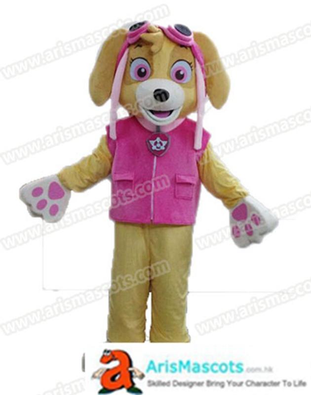 Paw patrol Skye mascot costume for kids party cartoon mascots for adults
