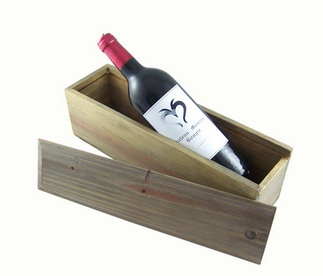 Red wine candle