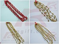 mardi gras mot beads necklace
