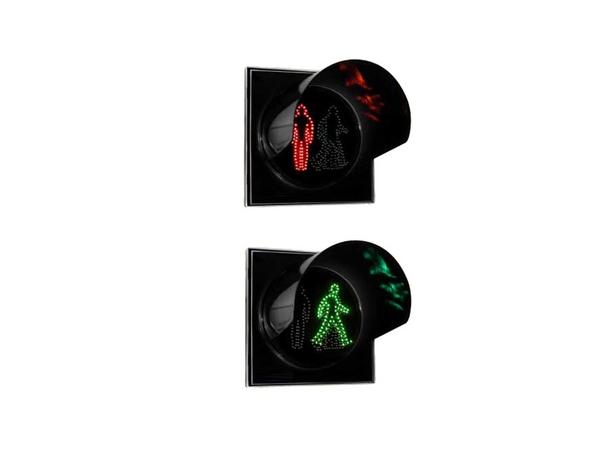 Animated Pedestrian Signal Head