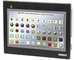 Omron HMI NS Series Intelligent Programmable Touch Screen NS10