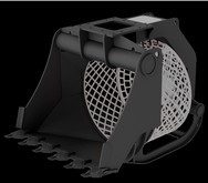 BOBCAT X337 excavator rotary screening bucket