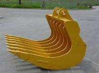 CASE W36 excavator straight rakes