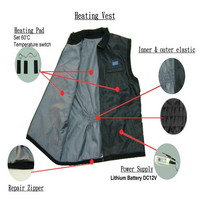 Heating Vest with GS/CE/ROHS