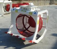 KOBELCO CK30-1 excavator rotary screening bucket