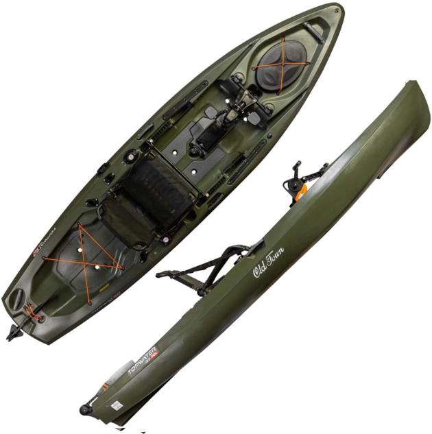 Old Town Topwater 120 PDL Angler Kayak