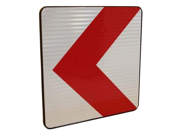 Folded Plastic Traffic Signs