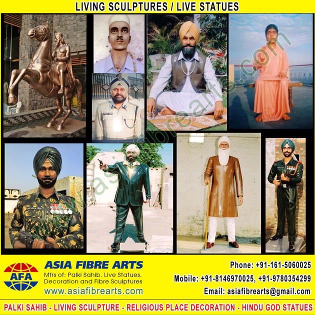 Living Statues Sculpture Manufacturers Exporters In