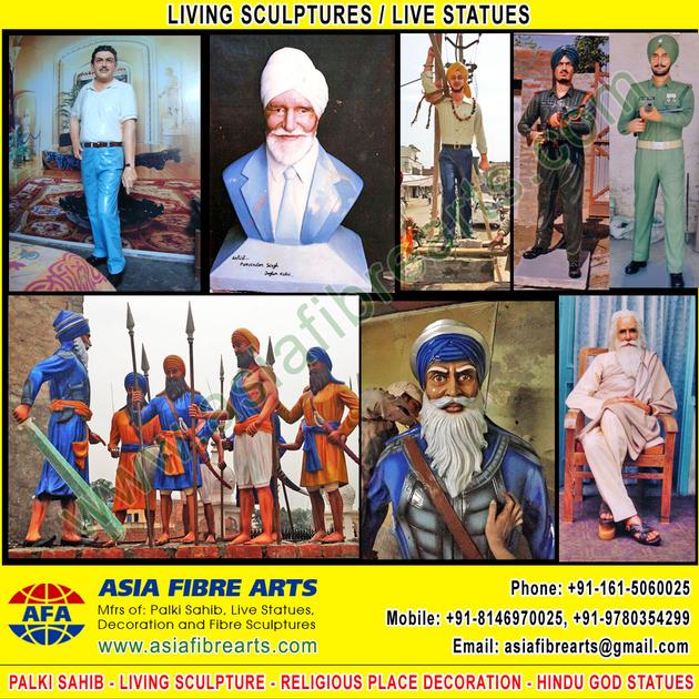 Living Statues Sculpture Manufacturers Exporters In