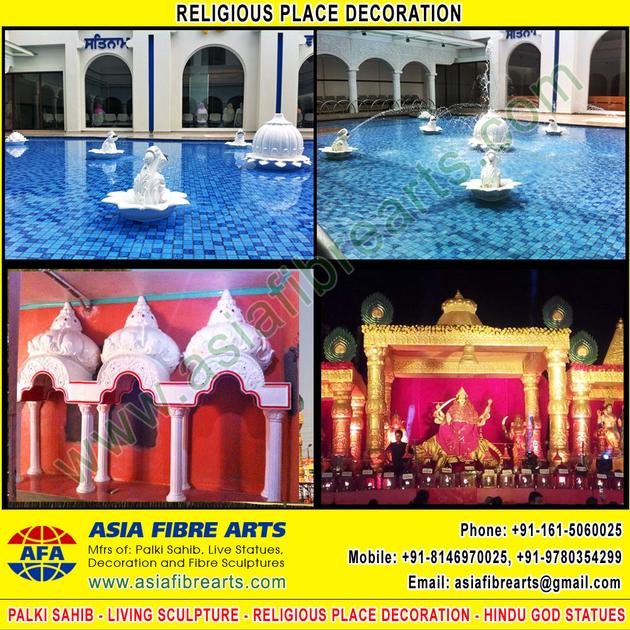 Religious Place Decoration Work Manufacturers Exporters