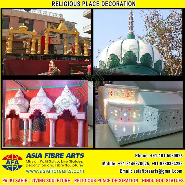 Religious Place Decoration Work Manufacturers Exporters