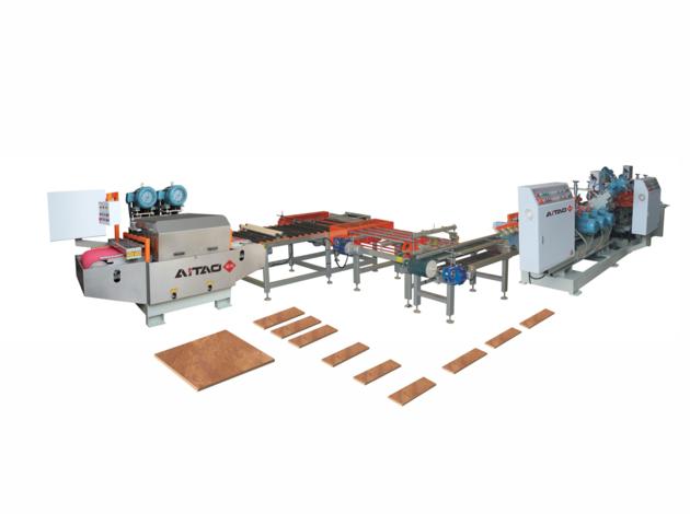 Skirting cutting line-Multi blades cutting machine
