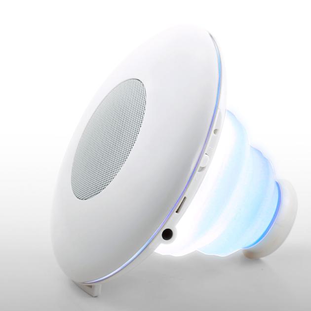 Accordion Speaker with Adjustable Silicon Base