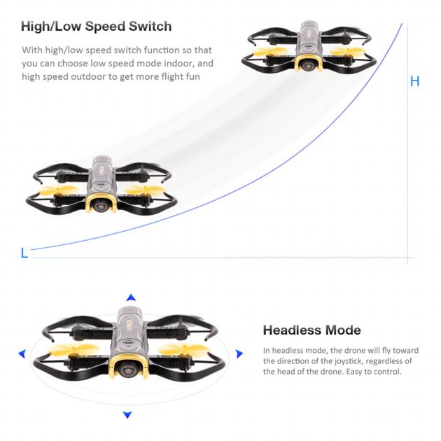 XT 5 720P 1080P Camera Drone