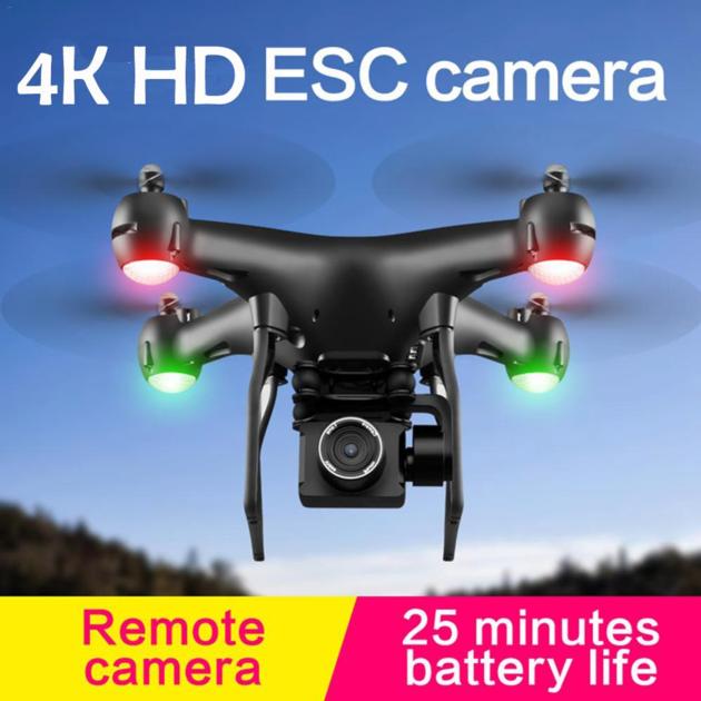 Upgraded S32T FPV Quadcopter With 4K Camera ESC HD 20mp Adjustable Camera Selfie Drone RC Helicopter