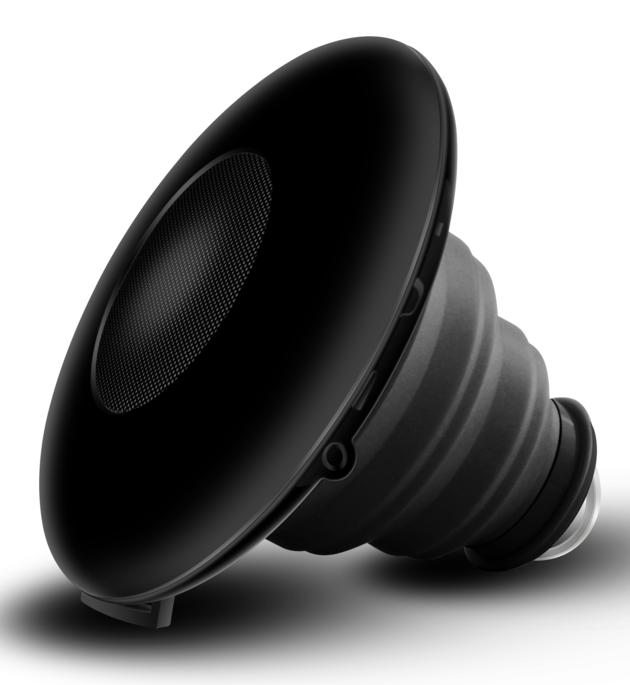Accordion Speaker With Adjustable Silicon Base