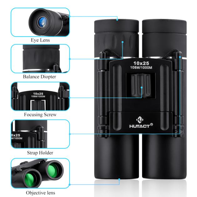 HTK 69 Mini Binoculars Compact Telescope