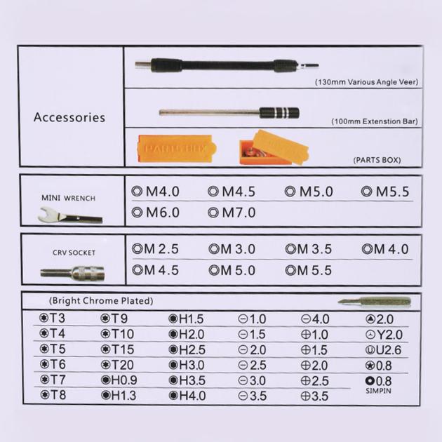 52 In 1 Professional Screwdriver Set