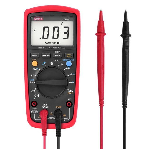 Mini UT139C Multimeter RMS NCV W