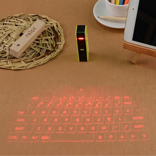 KB320 New Projection Keyboard Wireless Bluetooth Virtual Projector Keyboard With Mouse Function