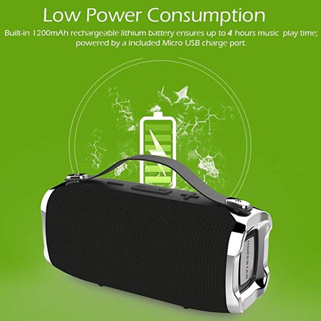 H36 Portable Bluetooth Speaker Dual Units