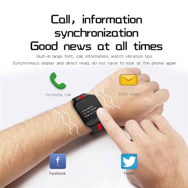 Waterproof Watch Color Screen Sports Smart