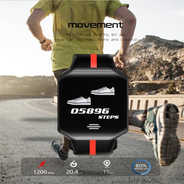 Waterproof Watch Color Screen Sports Smart