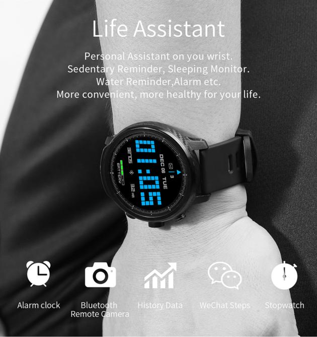 L5 Smart Watch Waterproof Men Bluetooth