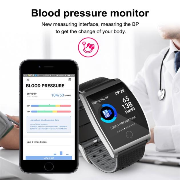Smart Wristband Watch Blood Pressure Oxygen