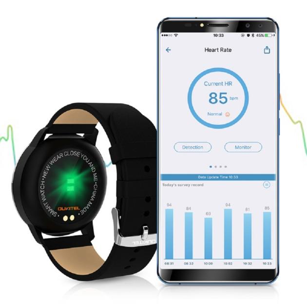 W1 Bluetooth Smart Watch Heart Rate
