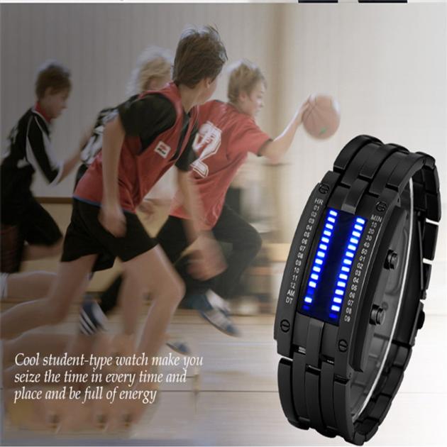 Stylish Men Cool Watch, The Classic Black Five The Visual Shock, Stimulates The Cool Feeling
