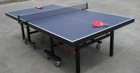 table tennis table as-205 square leg 4' wheels championship table