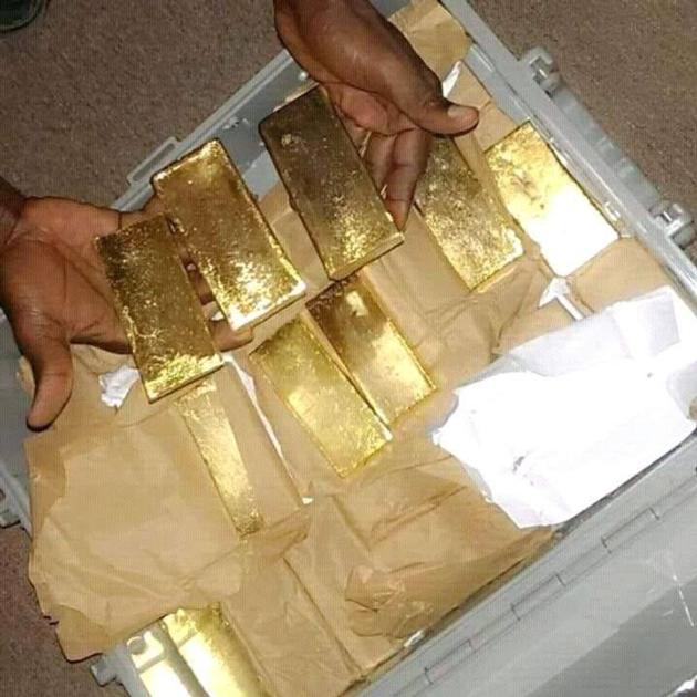 Gold Bar Gold Dust Gold Nuggets