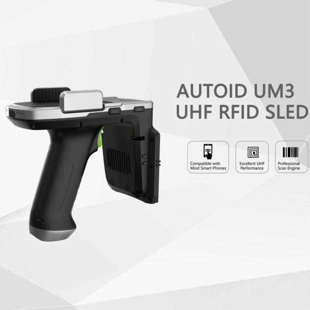 Seuic AUTOID UM3 Smart Terminal UHF RFID Sled Reader 1D/2D Barcode Capture