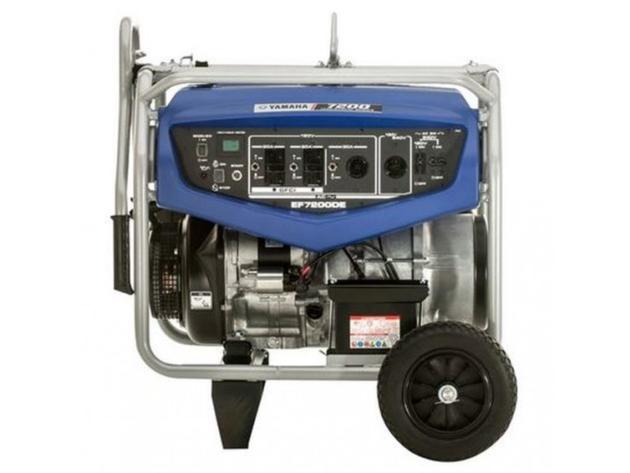 Yamaha EF7200DE - 7200 Watt Electric Start Professional Portable Generator (CARB)