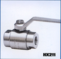 Ball valve forged