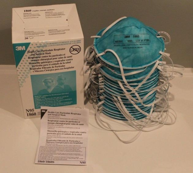 Authentic Niosh 3M Particulate Respirators 1860, 1870, 8210, 8210v