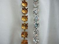 Rhinestone Flower Cup Chains 