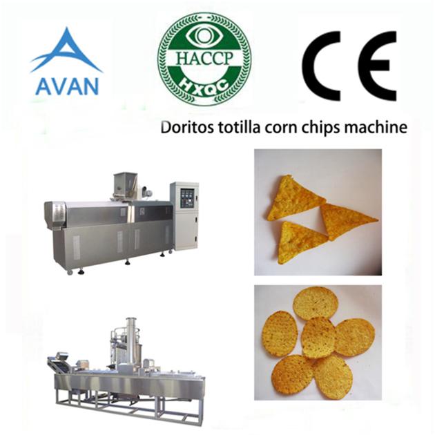 Automatic Corn Tortilla Corn Chips Food