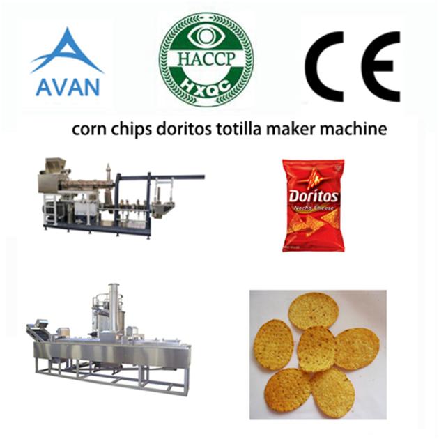 Automatic Corn Tortilla Corn Chips Food