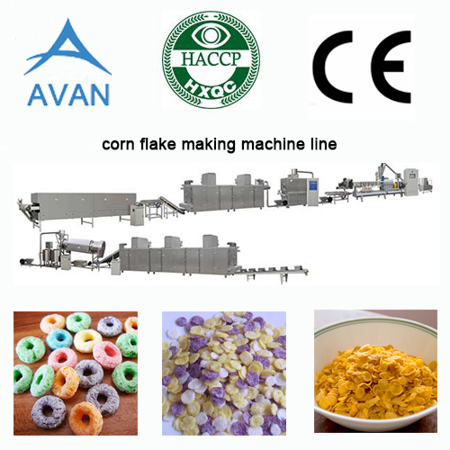 Automatic Corn Flake Extruding Line