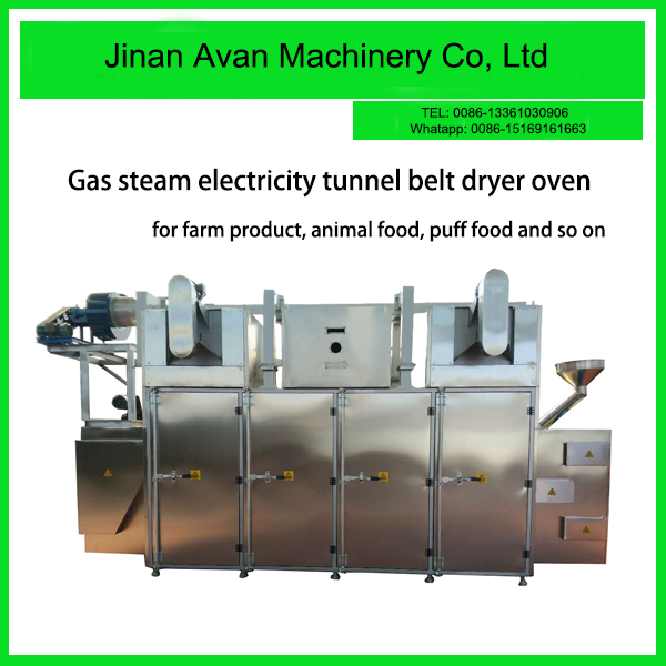Automatic 3 Layer Belt Dryer Oven