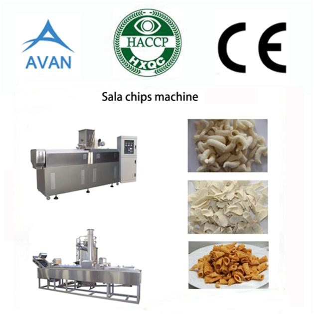 Automatic corn tortilla corn chips food machine