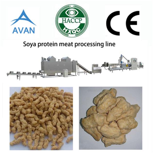 Soya chunck/soya protein/ soya nuggets production line