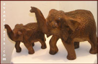 Wood carved Elephant