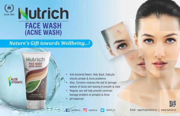 NUTRICH FACE WASH (ACNE WASH)