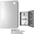Multi-purpose mirror cabinet